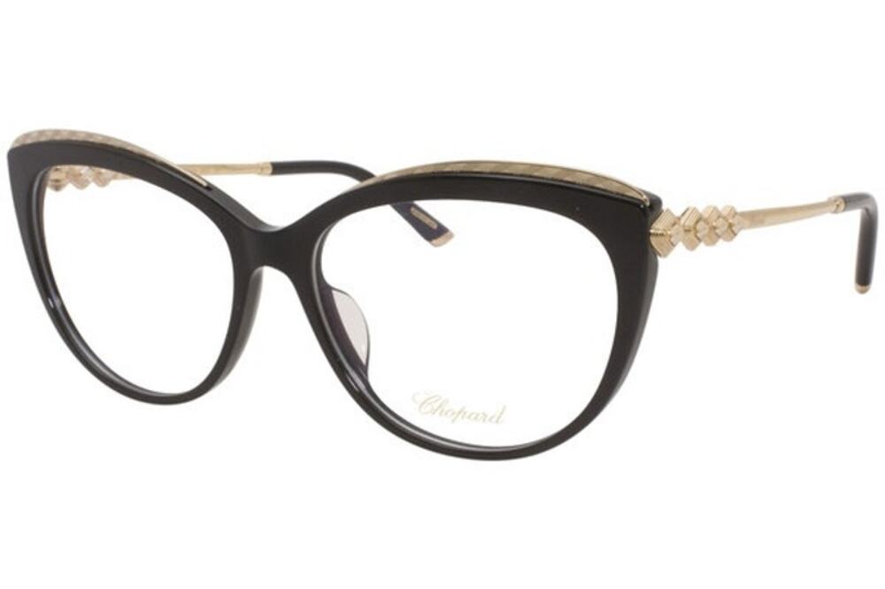 Chopard VCH276S eyeglasses black cat-eye frame designer Luxury Authentic readers